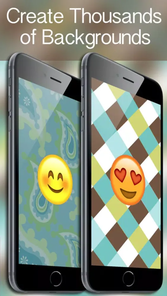 Screenshot di Emoji Wallpaper Builder! - Backgrounds, Themes, & Wallpaper Creator