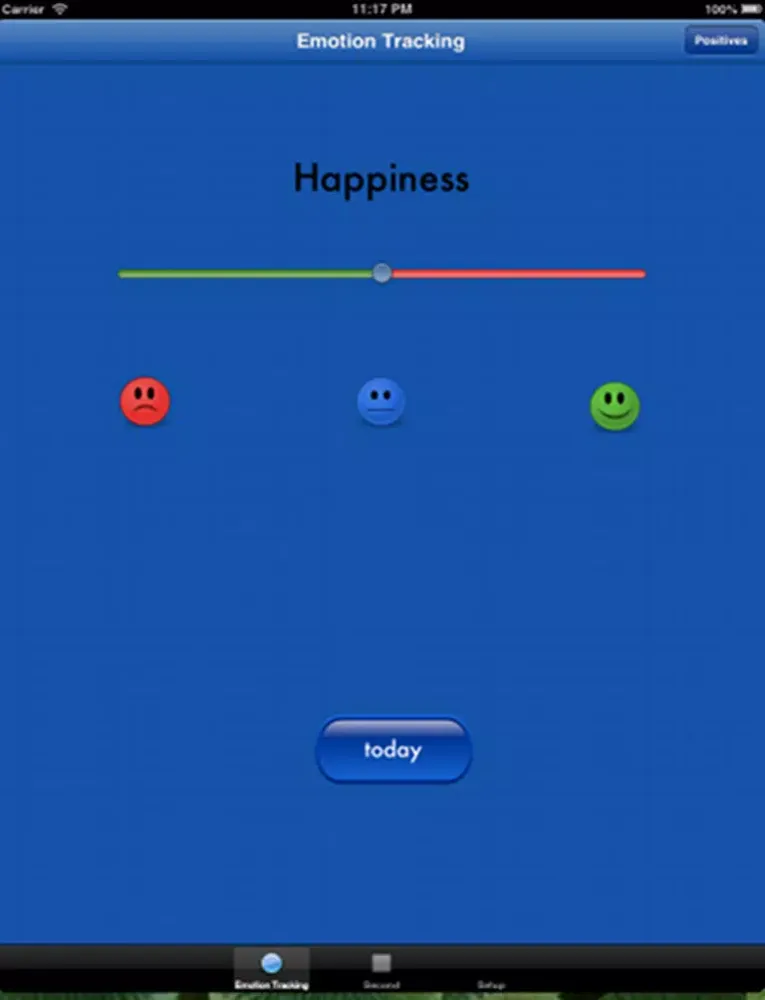 Zrzuty ekranu The Emotion Diary iPad 