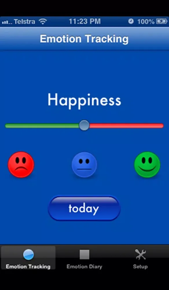Zrzuty ekranu The Emotion Diary