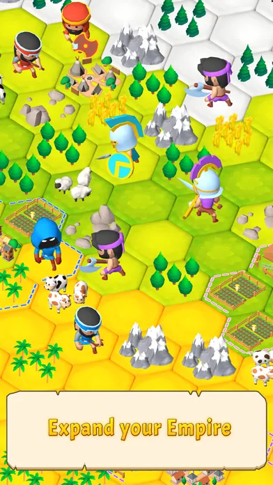 Capturas de pantalla de Civilization Hex: Tribes Rise