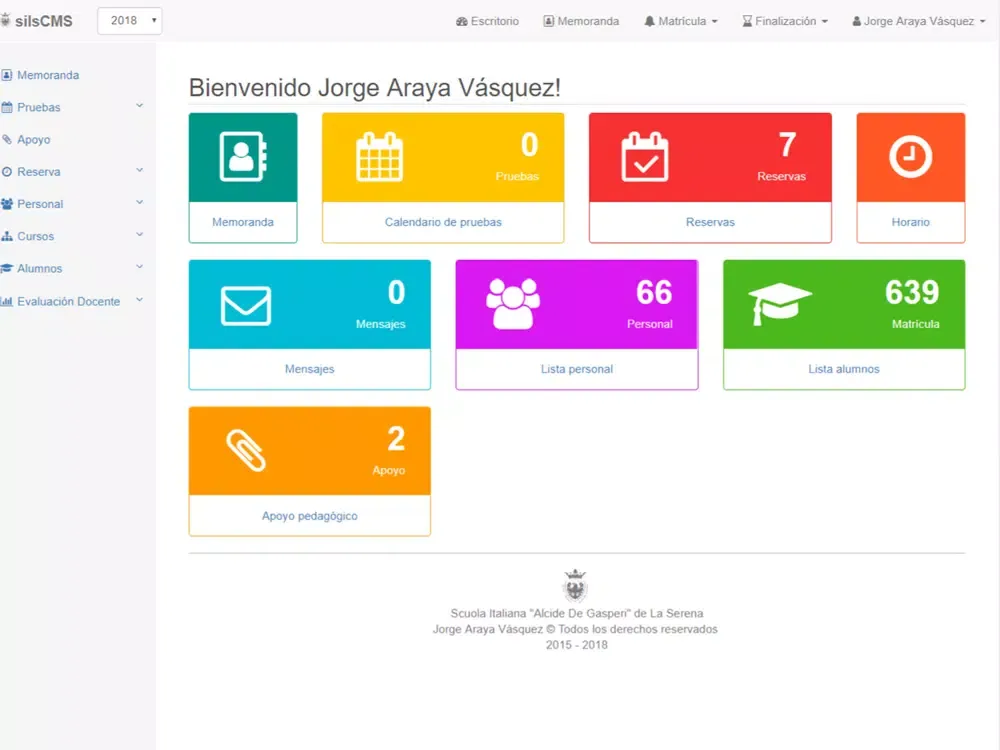 Scuola Italiana La Serena iPad  Screenshots