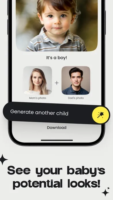 AI Baby & Future Kid Generator स्क्रीनशॉट