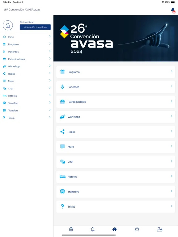 26ª Convención AVASA 2024 iPad 应用截图