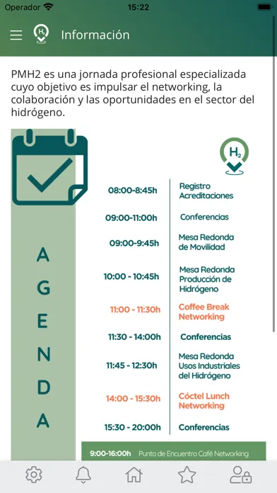 Tangkapan skrin PMH2 Encuentro Sectorial