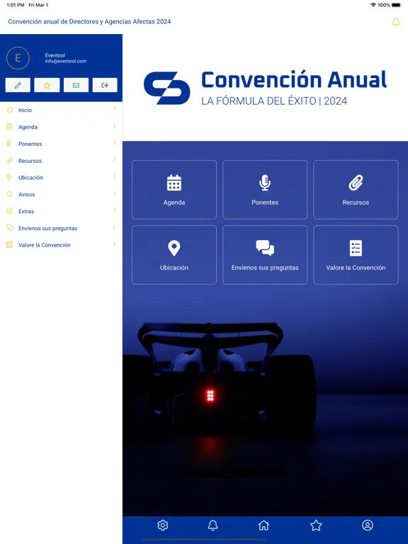 Ảnh chụp màn hình của Convención Anual 2024 de Ocaso iPad 