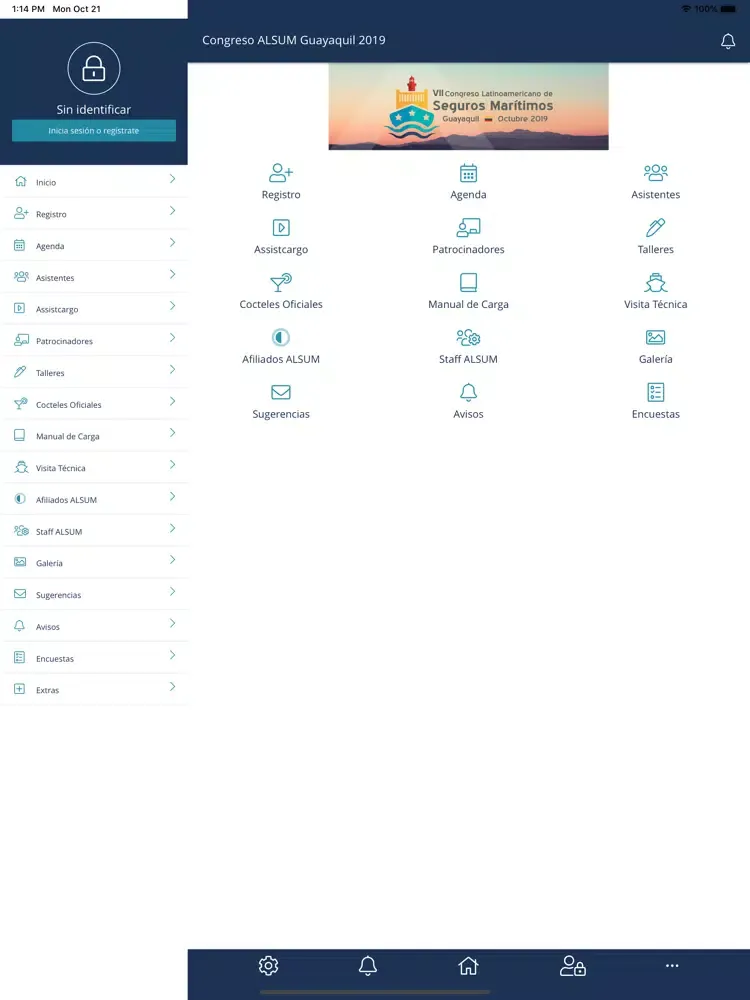 Congreso ALSUM Guayaquil 2019 iPad  سکرین شاٹس