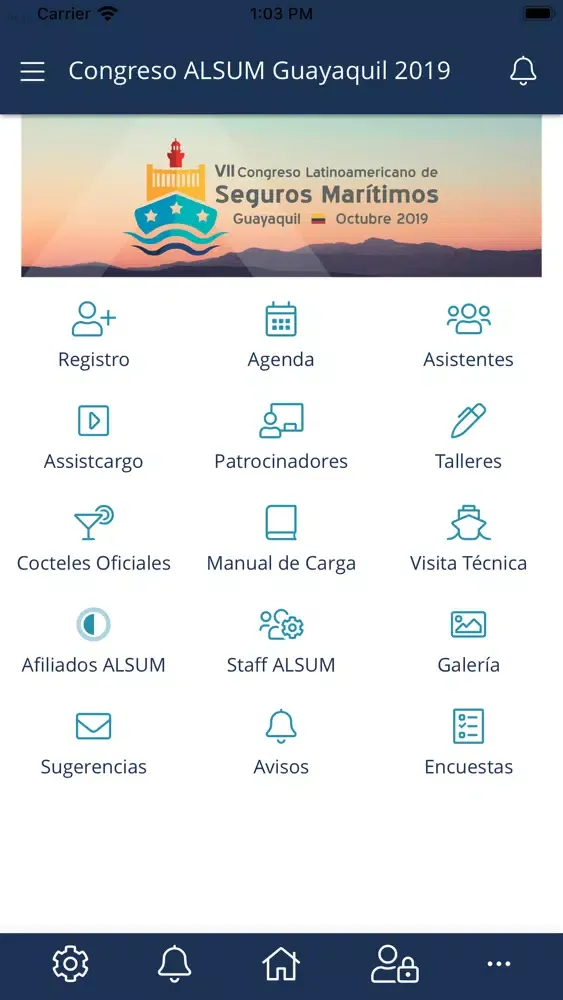 Congreso ALSUM Guayaquil 2019 سکرین شاٹس