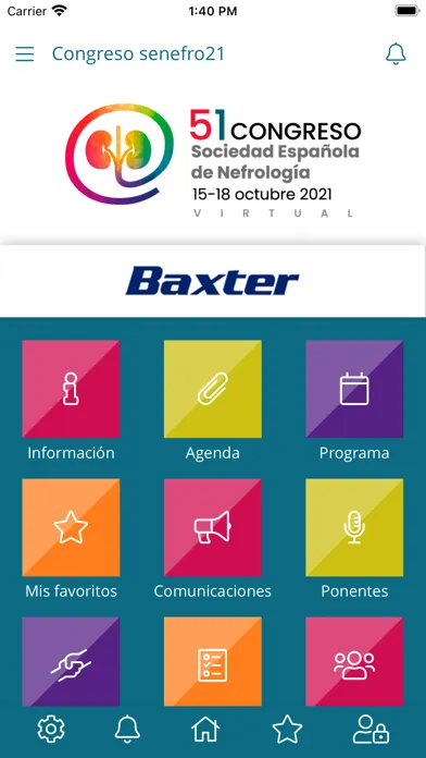 Congreso senefro21 سکرین شاٹس