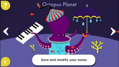 Tangkapan layar Music4Kids