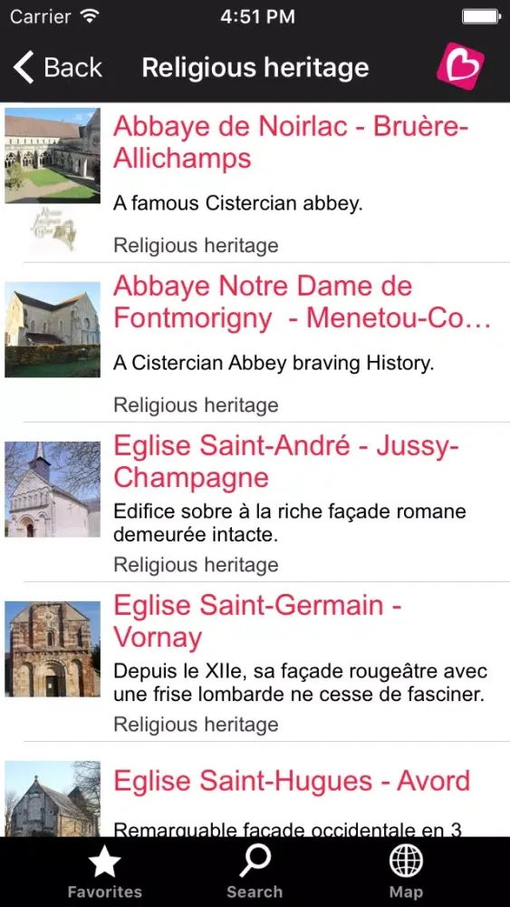 Capturas de tela do Click 'N Visit Bourges in Berry - Visit the Berry's medieval capital