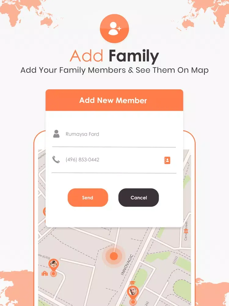 Capturas de pantalla de Family Locator – Family Finder iPad 