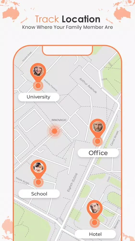 Capturas de pantalla de Family Locator – Family Finder