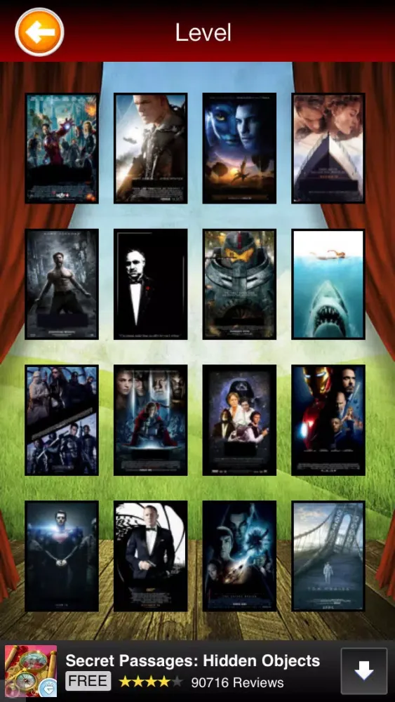Movie Quiz (What's the Movie?) স্ক্রিনশট