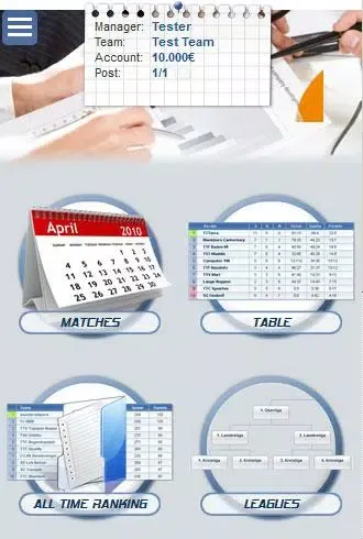 Capturas de pantalla de Table Tennis Manager