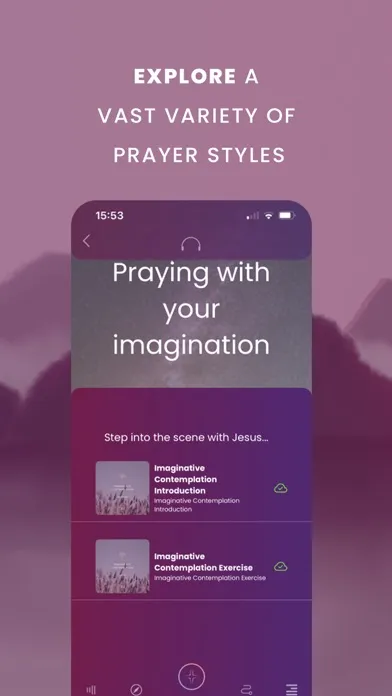 Tangkapan layar Pray As You Go
