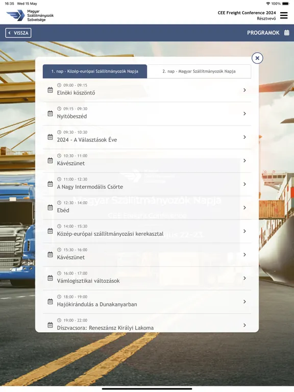 CEE Freight Conference 2024 iPad  স্ক্রিনশট