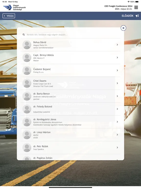 CEE Freight Conference 2024 iPad  স্ক্রিনশট
