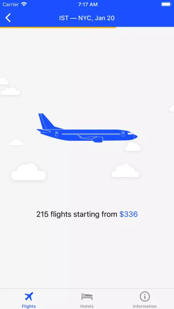 Capturas de tela do First Travel Cheap Flights
