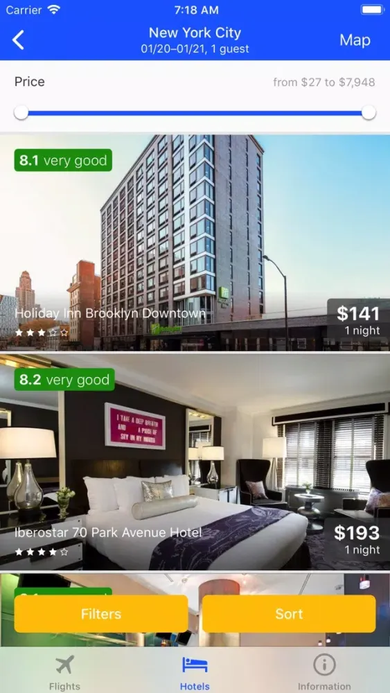 Capturas de tela do First Travel Cheap Flights