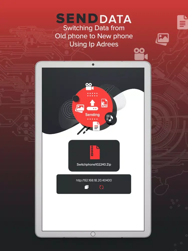 Captures d'écran de Switch Phone: Switch new phone iPad 