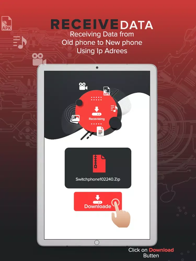 Captures d'écran de Switch Phone: Switch new phone iPad 