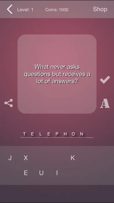 The Riddle (Funny Quiz) Screenshots