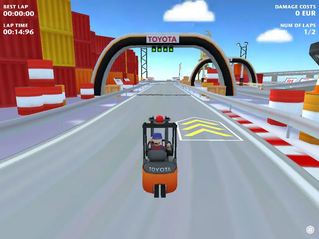 Скриншоты Forklift Challenge iPad 