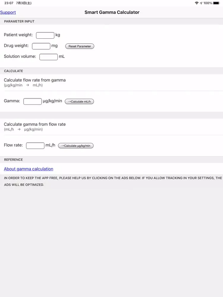 Captures d'écran de Smart Gamma Calculator iPad 