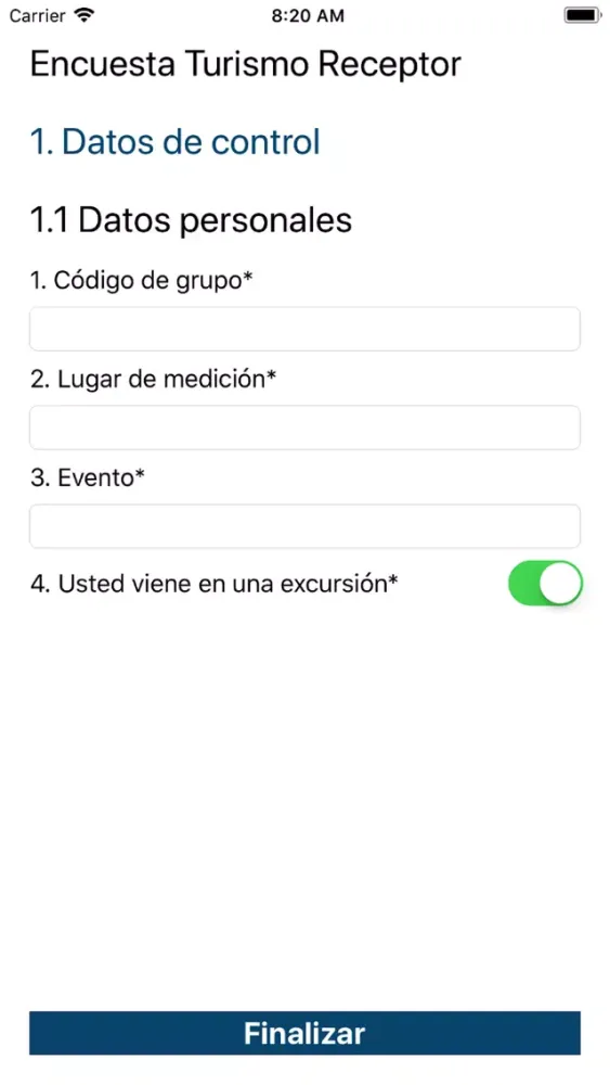 Encuesta Multiproposito Screenshots