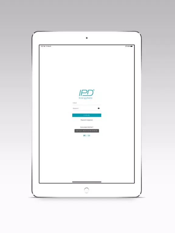 Zrzuty ekranu IPD EnergyNote iPad 