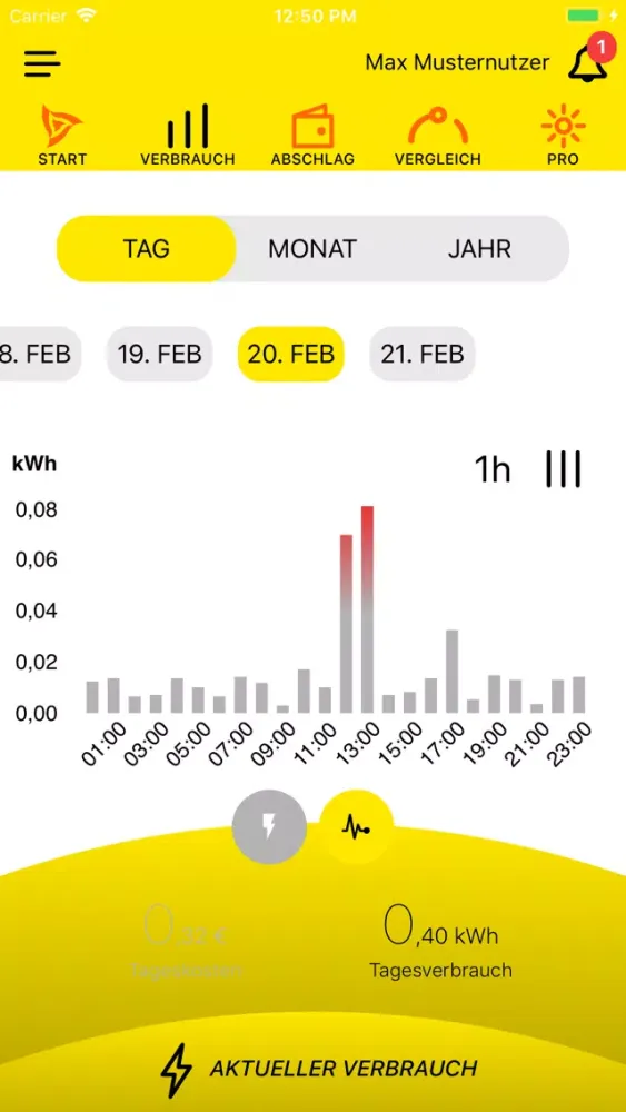 Captures d'écran de GSW Pilotkunden App