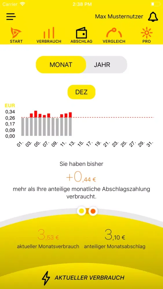 Captures d'écran de GSW Pilotkunden App