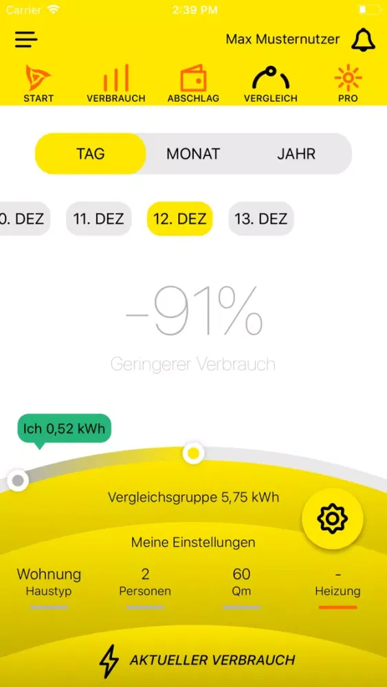 Captures d'écran de GSW Pilotkunden App