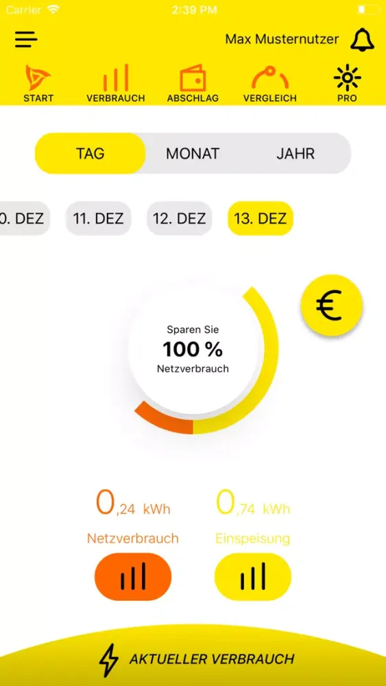 Captures d'écran de GSW Pilotkunden App