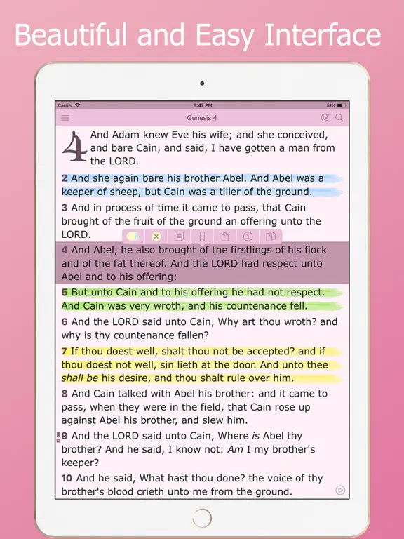 Women's Bible Audio Scripture iPad  Screenshots
