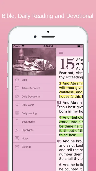 Women's Bible Audio Scripture Screenshots