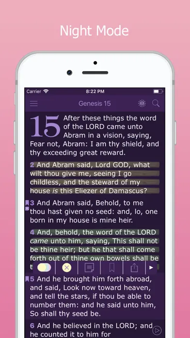 Women's Bible Audio Scripture Screenshots