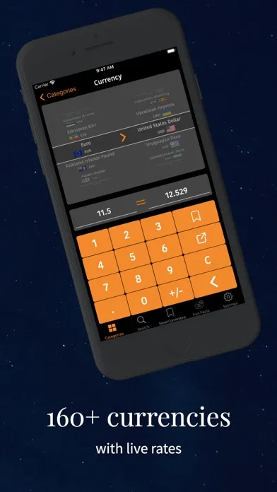 EZPZ Unit Converter Screenshots