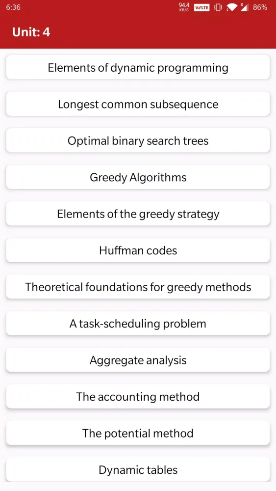 Design & Analysis Of Algorithm Ekran Görüntüleri