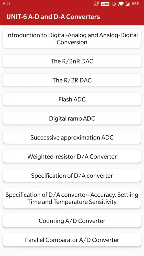 Captures d'écran de Digital Electronics