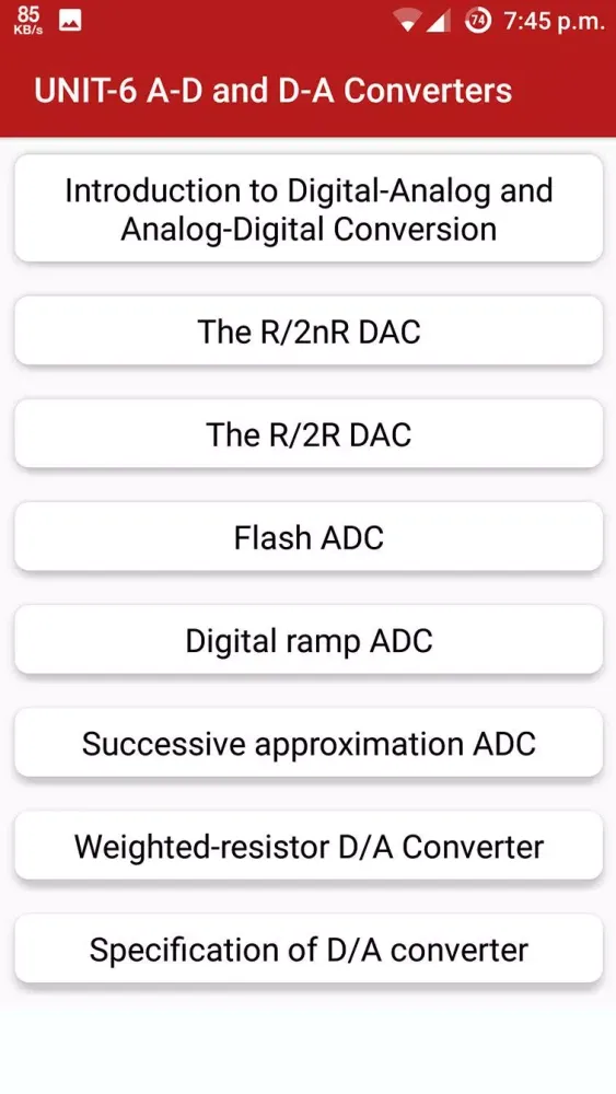 Captures d'écran de Digital Electronics
