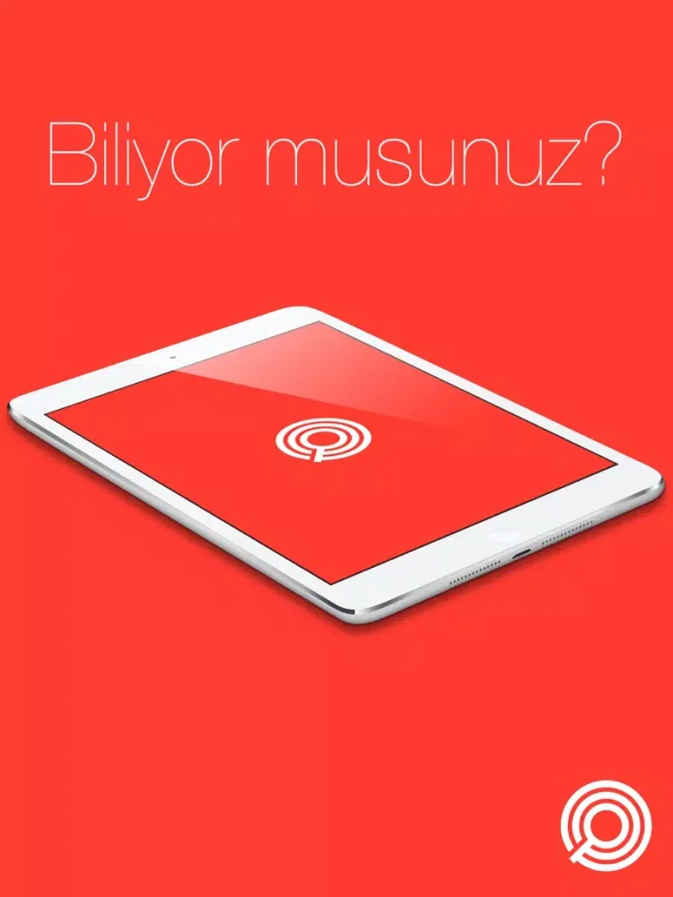 ภาพหน้าจอของ Biliyor musunuz? iPad 