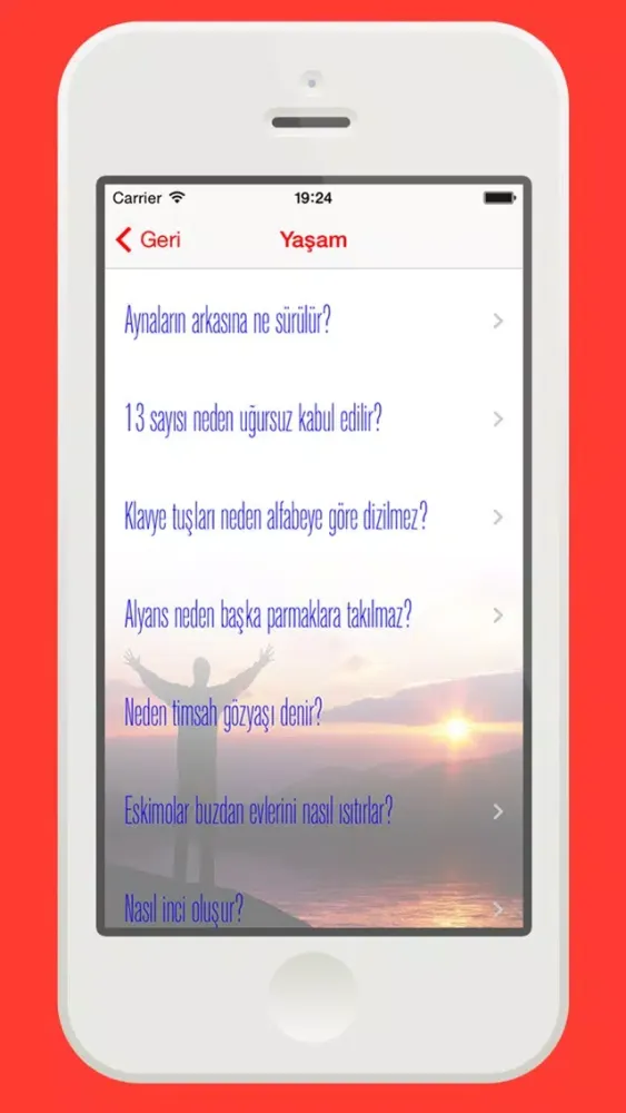 ภาพหน้าจอของ Biliyor musunuz?