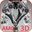 Engine V12 AMG Video Wallpaper