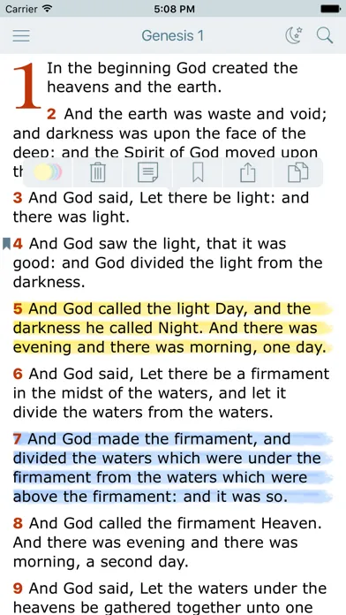 ASV Bible American Standard Version Audio Free سکرین شاٹس