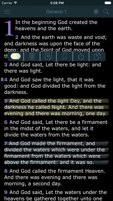 ASV Bible American Standard Version Audio Free سکرین شاٹس