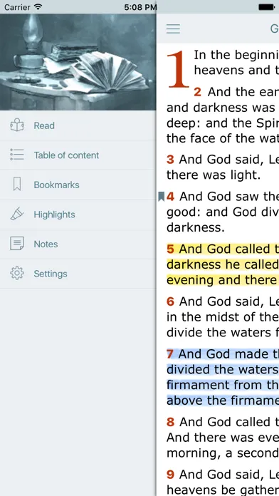 ASV Bible American Standard Version Audio Free سکرین شاٹس