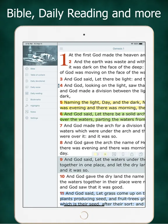 Simple Bible in Basic English iPad 应用截图