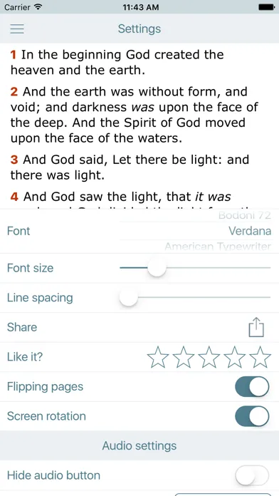 Screenshot di Bible Offline with Red Letter