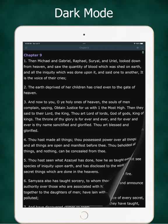 Book of Enoch and Audio Bible iPad  Ekran Görüntüleri